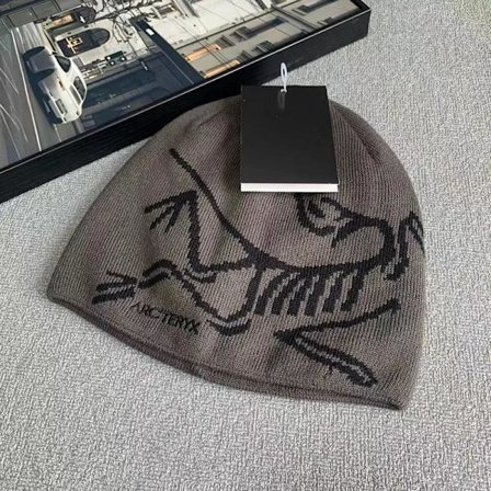 Arc'teryx Bird Head Toque -pipo, ruskea merinovillainen neulottu talvipipo, unisex