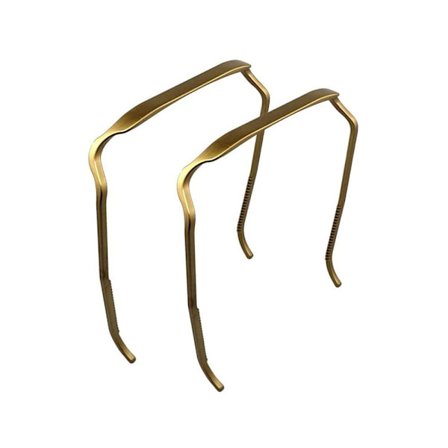 1 st Invisible Hair Hoop Hår Pannband ROSE GULD Rose gold