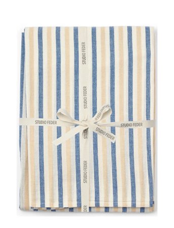 STUDIO FEDER Kori Table Cloth - Cot/Lin - Multi/patterned - 140X250CM