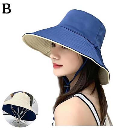 Dame Bucket Hat Sommer Afslappet Udendørs Mode Herre Peaked Hat Åndbar Bucket