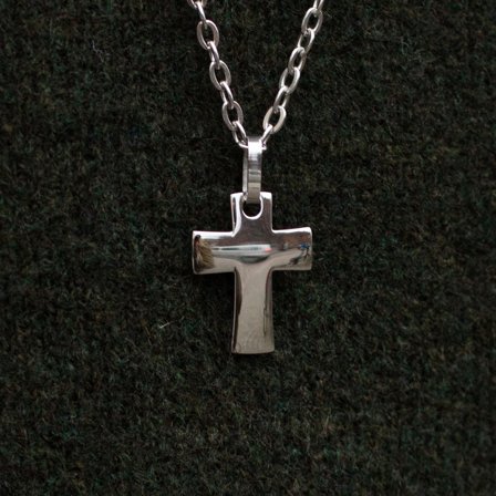 Chaîne unique en acier Small Curvy pour hommes - Chaînes en acier