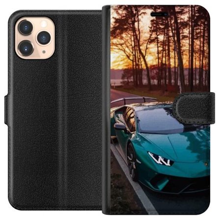 Kompatibelt Plånboksfodral till Apple Apple iPhone 11 Pro Sportbil Lamborghini Racing Supercar