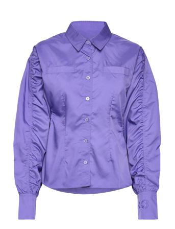 Rbk Cardi B Top Langermet Skjorte Lilla Reebok Classics*Betinget Tilbud