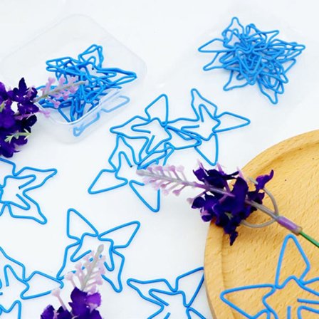 Papirklips Papir Organizer dekorative klips