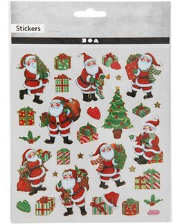 Klistremerker jul - Klassiske julefigurer - Creativ Company