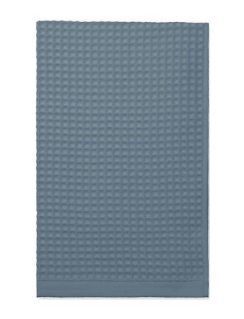Waffle Handduk Home Textiles Bathroom Textiles Towels & Bath Towels Blå Elvang