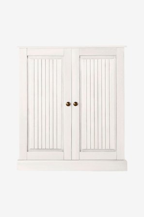 Loft24 - Skåp 2 dörrar Mille - Vit - Byråar - Från Homeroom