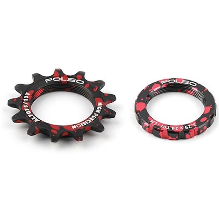 POLSO Kiinteä Vaihde Hammasratas 13T Yksivaihteinen Polkupyörän Vauhtipyörän Osa & Lukkorengas Vauhtipyörä Fixie Rata-pyörän Navalle