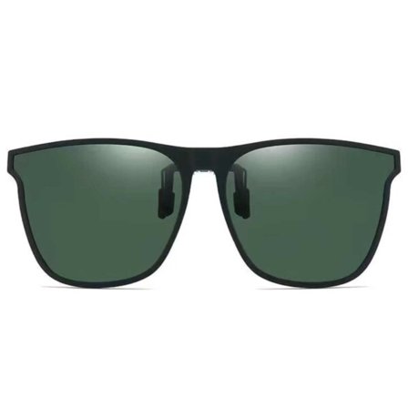 Clip-on Solglasögon - Fäst på befintliga Glasögon - Grön