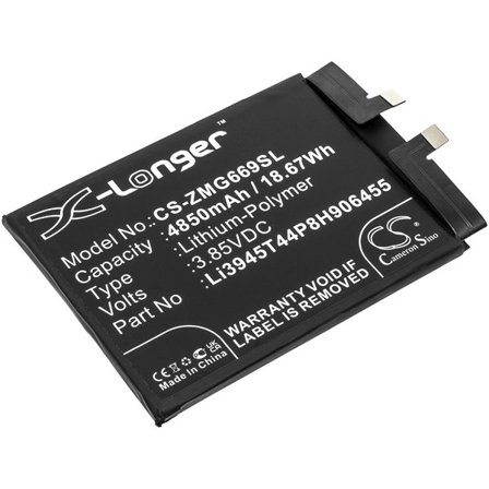 Batteri for smarttelefon, mobil for ZTE Nubia Red Magic 6, NX669J