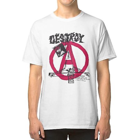 Anarhy Destroy As Worn By Sex Pistols T-shirt