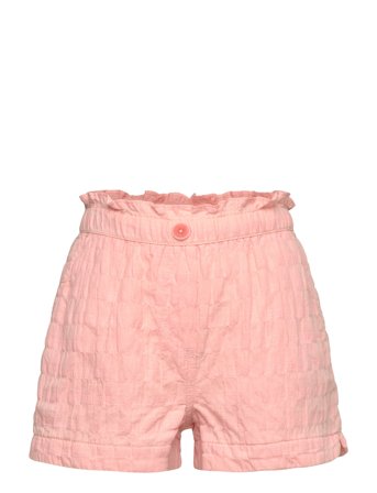 Textured Cotton Short Pink Tommy Hilfiger