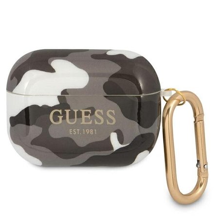 Guess GUAPUCAMG AirPods Pro-cover sort/sort Camo Collection