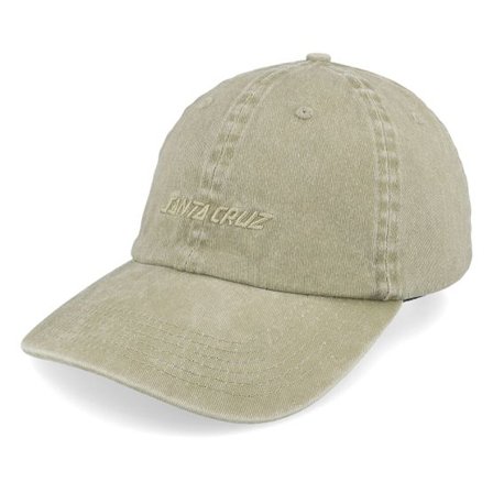 Santa Cruz - Beige Keps - Team Cap Moon Rock Dad Cap @ Hatstore