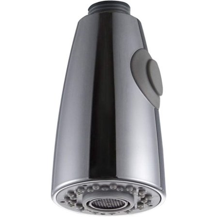 Köksblandare Spruta 2 Lägen Ersättningsmunstycke för Blandare Ersättningsspruta för Köksblandare, Krom, G1/2"