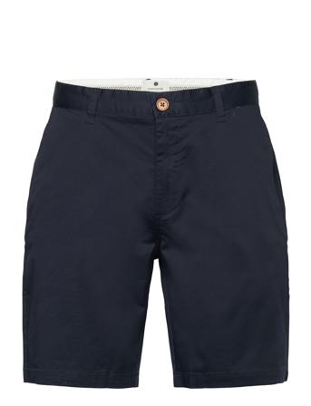 Aklt James Chino Short Shorts Chinos Shorts Marineblå Anerkjendt*Betinget Tilbud