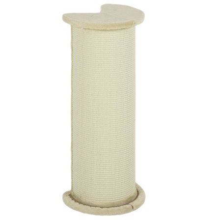 Kradsestolpe 85 Cm Kat Kradsestolpe Kradsestolpe Tilt Beskyttelse Sisal Rope Plys Creme White