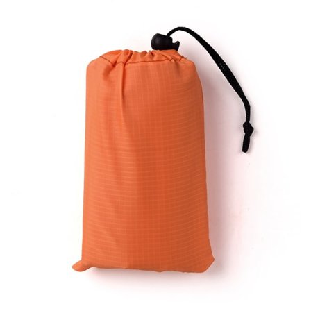 IC Vikbar ficka campingmatta utomhus Ultratunn vattentät picknick Orange