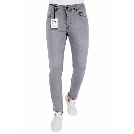 True Rise - Jeans - Grå - Herr - Storlek: W33, Herr, Storlek: W33