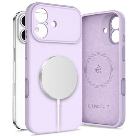 Tech-Protect iPhone 17 Mobilskal Magsafe Silikon - Mauve
