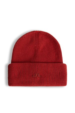 J.Lindeberg - Karlos Beanie - Red - Mann - Onesize