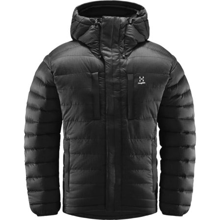 Haglöfs Reliable Down Hood Men Men warmly-lined down jackets Black M