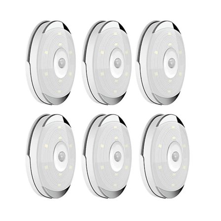 6 Lys Timing Skap Under Belysning Garderobe Farget Lys