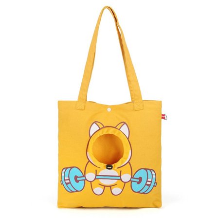 Kjæledyr reiseveske Hunder Tote Bag YELLOW M