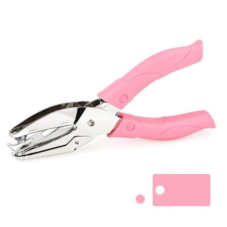 Handhållen Hålslagare för Papper Etiketter Kläder Biljetter DIY (FMY)