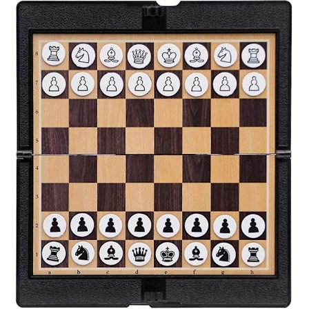 Taitettava magneettinen shakkilauta, Lmell Mini Pocket Student Fun Chess, Lmell Wallet Appearance Gift DB