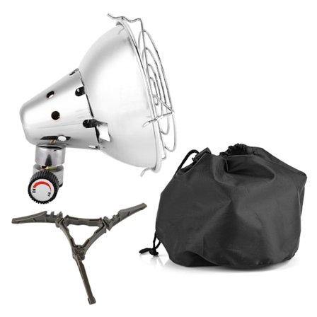 Matkailuretkeilyteltta Lämmin kansi Ulkona kannettava minikaasu lämmitin