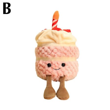 Jelly Cat pehmolelu kakkulelu ilman ääniä ja valoja söpö luova syntymäpäivälahja [DB]