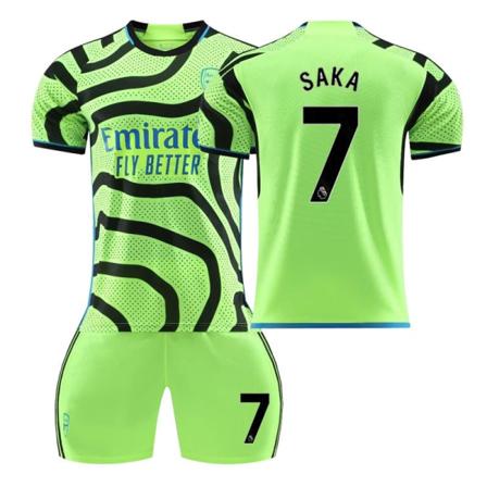 2324jersey herr fotboll tränings kit barn sport lag kit No.7 No socks 26#