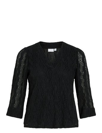 Vila | Vilumena V-Neck 3/4 Top | M