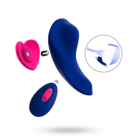 RC Panty Vibrator Heart - Vuxen.dk: Lingeri & undertøj