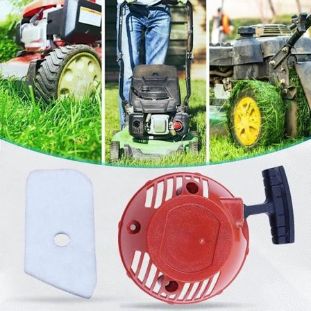 Rekyylikäynnistin ilmansuodattimella Yhteensopiva Husqvarnan kanssa 128 128C 128CD 128LD 128LDX 128R 128RJ 128DJX TRIMMI BRSIMMER BRUMMERCURT VAIHDA 5