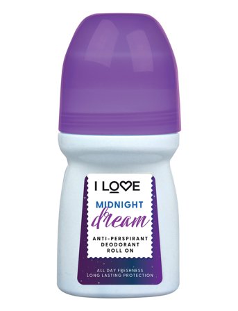 I LOVE I Love Midnight Dream Anti Perspirant Deodorant Roll On 50Ml - Multi/patterned - 50 ML