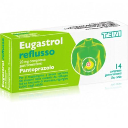 Eugastrol Reflusso 14 Compresse 20mg