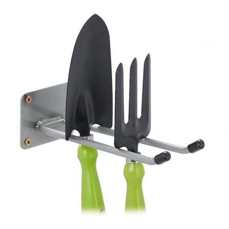 Lång väggkrok i silver