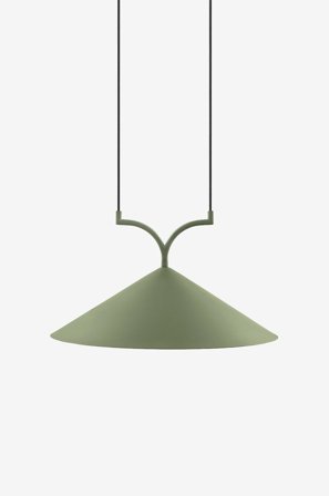 Globen Lighting - Taklampa Curve 50 - Grön - Takpendlar - Från Homeroom