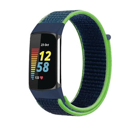 Rem för Fitbit Charge 5 Smart Watch Tillbehör Sport Nylon Loop Armband Armband Correa Pulsera för fitbit Charge 5 Band