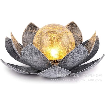 Buddha have lotus blomst dekoration sol lotus blomst til udendørs have dekoration