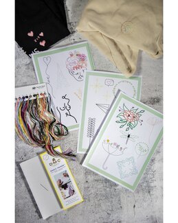 Broderi Loveletter - Svarta Fåret