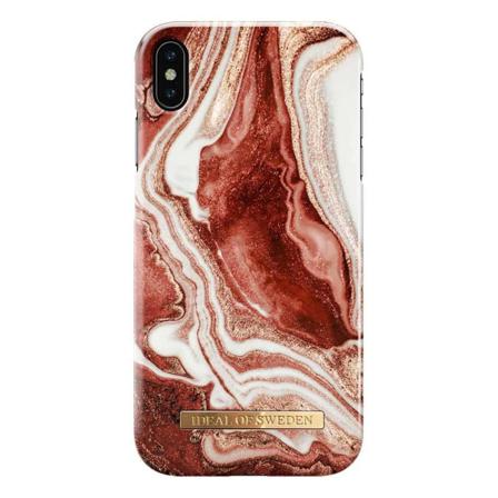 Ideal Of Sweden Iphone Xs Max - Golden Rusty Marble Multifärg