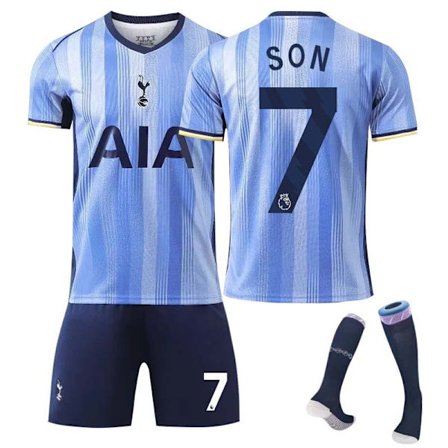 2425 Tottenham Hotspur bortefotballdrakt SON Bruk sokker