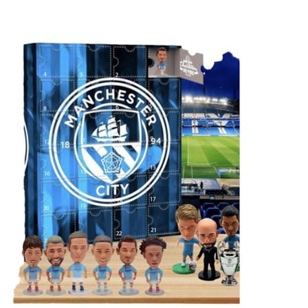 2024 Manchester City 24 Dagers Nedtelling Julekalender Blindboks 15