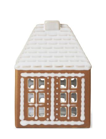 Gingerbread Lyshus Small Brun Home Decoration Christmas Decoration Christmas Accessories Multi/mønstret Kähler