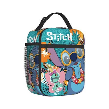 Drenge Piger Stitch Madkasse Bærbar Isoleret Madtaske Genanvendelig Isoleret Madkasse Måltidspose Skole Vandreture Picnic