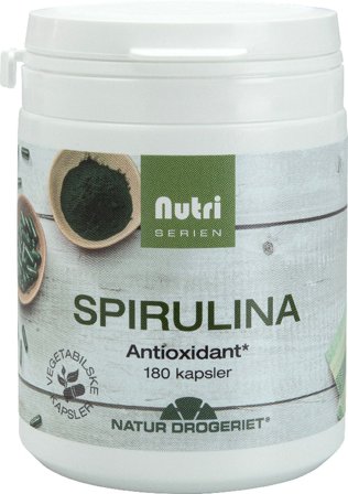 Natur Drogeriet Spirulina 180 kaps., Helse & Madvarer, Ingredienser, Spirulina
