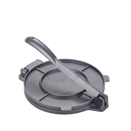 Fällbar 6 tum Obelagd Aluminium Tjock Degs Press Tortilla